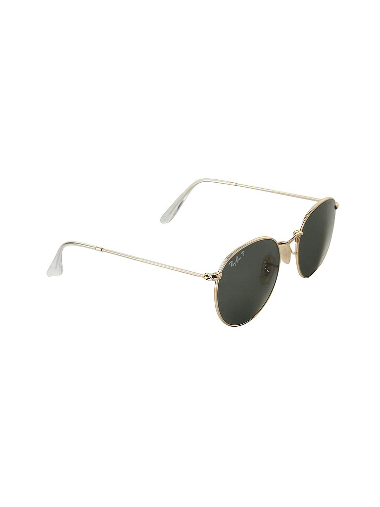 Ray-Ban RB 3447 Round Metal Sunglasses Gold